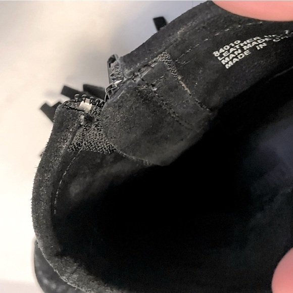 MINNETONKA MOCCASIN Wedge Fringe Ankle Boot - Picture 9 of 15